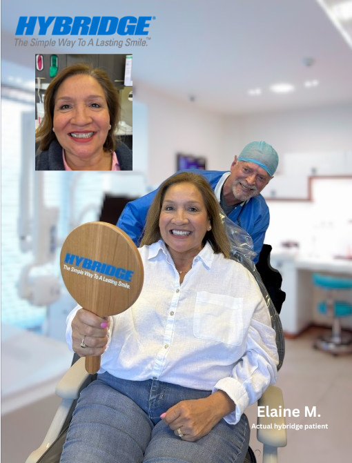 Hybridge full-arch dental implant photo 3